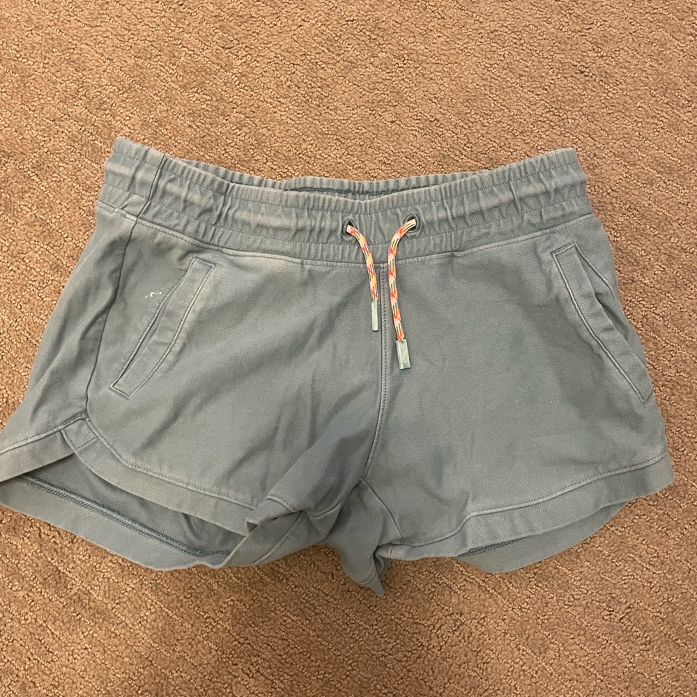 Blue shorts